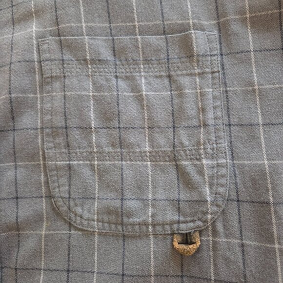 Braeval Mens Shirt Tiera Plaid Wool Blend Flannel Vented Gun Bird Hunt Size XXL - Picture 8 of 13